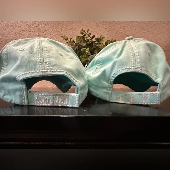 NWT! God is Good Y’all & Cross Baseball Caps - Picture 2 of 4